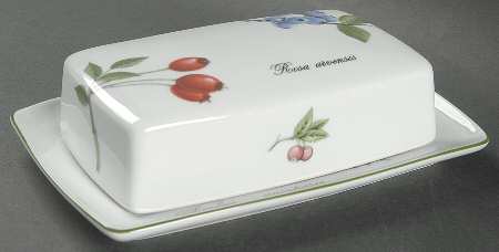 Elysian Gardens Rectangular Covered Butter