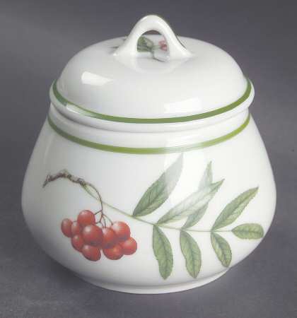 Elysian Gardens Sugar Bowl & Lid