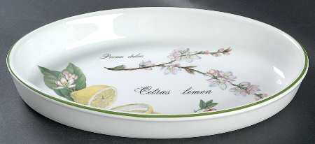 Elysian Gardens 11" Oval Baker