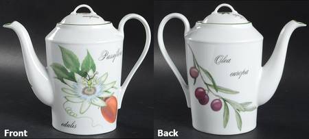 Elysian Gardens Coffee Pot & Lid