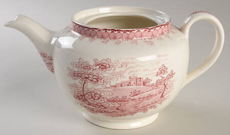 Woodland Pink Teapot No Lid
