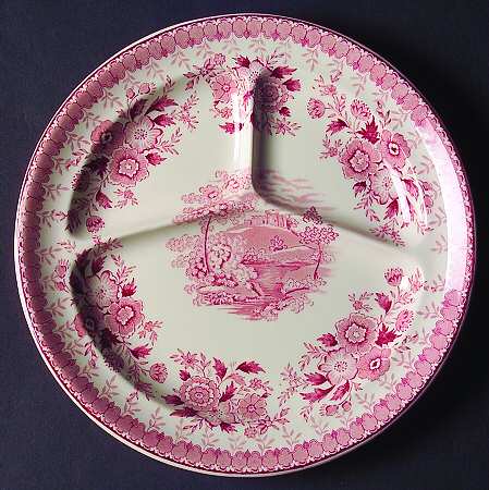 Woodland Pink Grill Plate