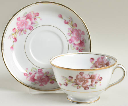 Rosemont Footed Cup & Saucer Set