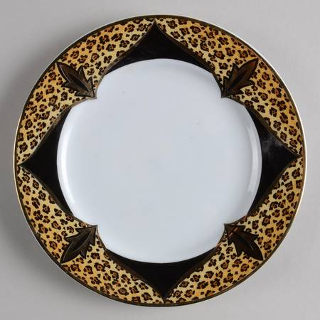 Cheetah  Salad Plate