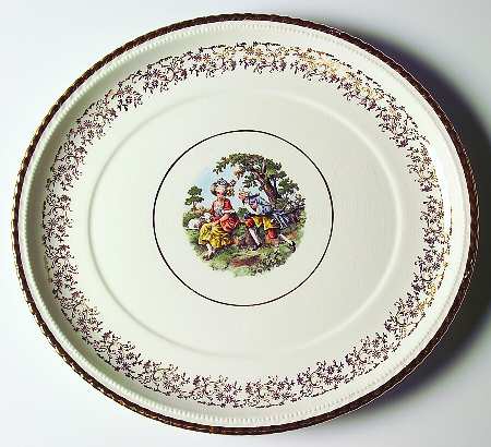 ATS17 13" Oval Serving Platter