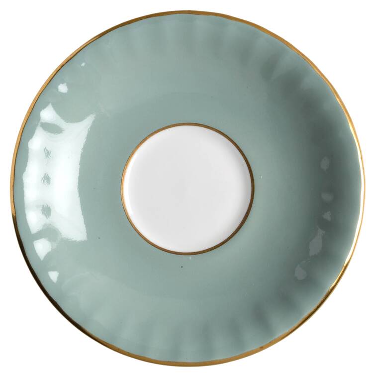1034 Turquoise Saucer