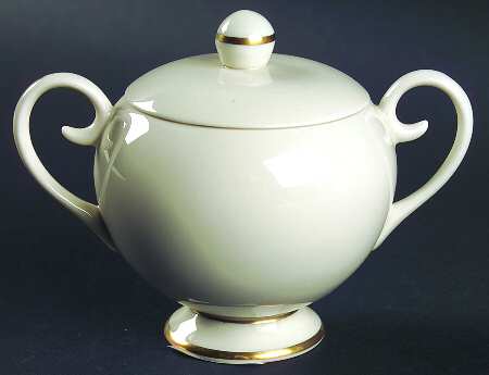 Royal Gold Sugar Bowl & Lid