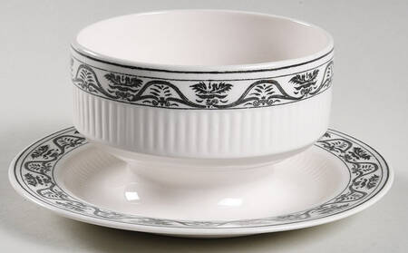 Hamilton Gravy Boat with Attached Underplate
