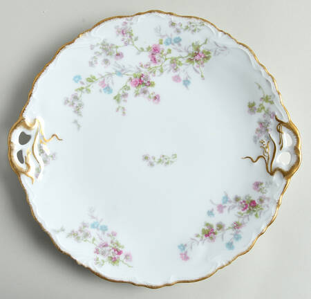AHR256 Handled Cake Plate