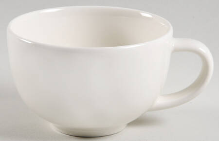 24H White Flat Cup