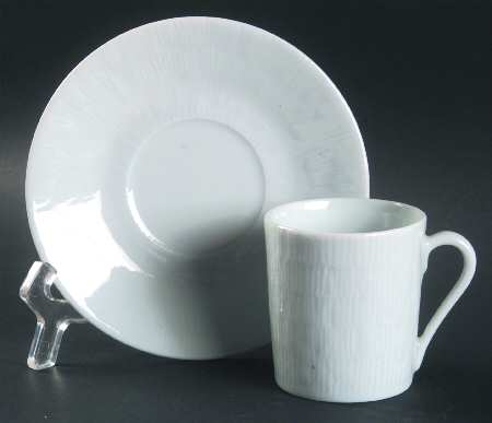 Apicius Flat Demitasse Cup & Saucer Set