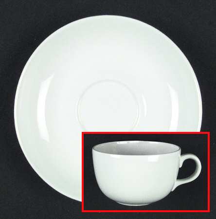 ARA47 Flat Cup & Saucer Set
