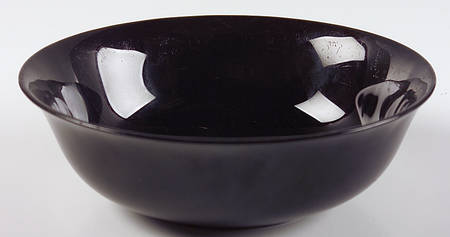 Moonshadow Black Coupe Cereal Bowl