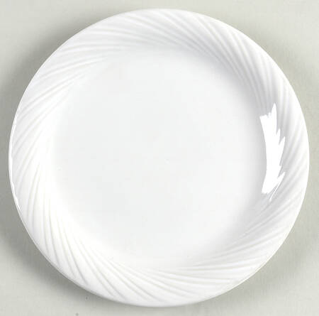 White Salad Plate