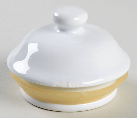 White Medium Canister No Lid