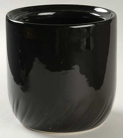 Black Medium Canister No Lid