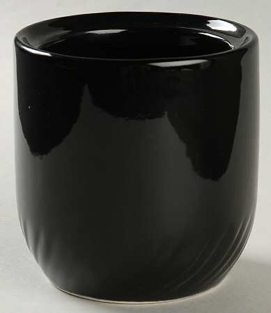 Black Small Canister No Lid