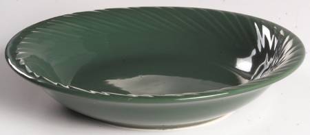 Hunter Green Soup/Cereal Bowl