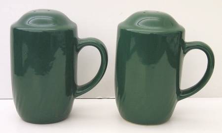 Hunter Green Stove Top Salt & Pepper Set