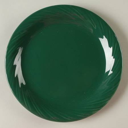 Hunter Green Salad Plate