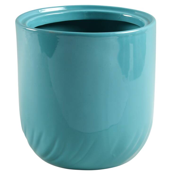 Teal Turquoise Flour Canister No Lid