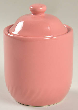 Pink Rose Medium Canister & Lid