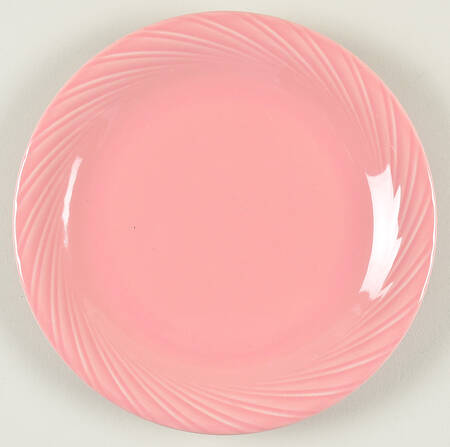 Pink Rose Salad Plate