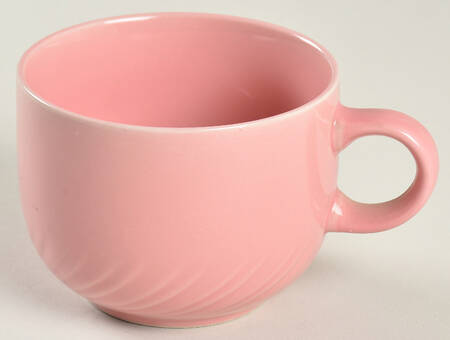Pink Rose Flat Cup