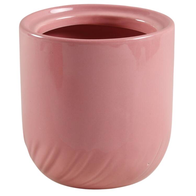 Pink Rose Medium Canister No Lid