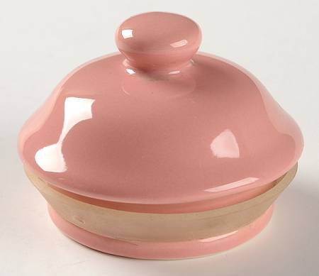 Pink Rose Lid for Small Canister
