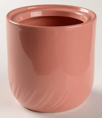 Pink Rose Large Canister No Lid
