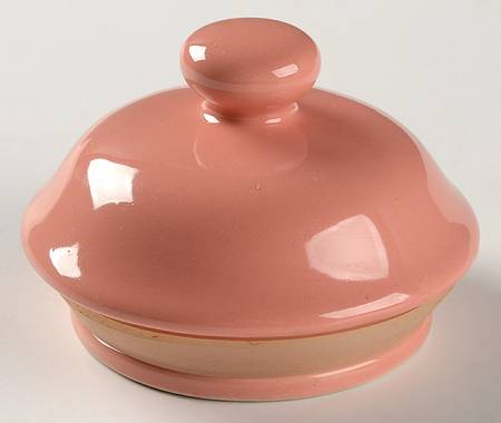 Pink Rose Lid for Large Canister