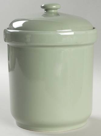 Willow Green Medium Canister & Lid