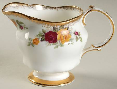 Cottage Roses Creamer