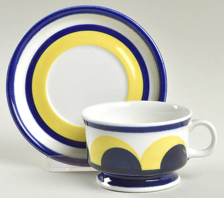 ARA50 Footed Demitasse Cup & Saucer Set