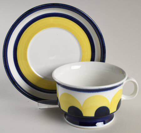 ARA50 Footed Cup & Saucer Set