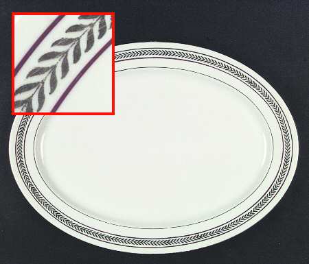 ATS22 14" Oval Serving Platter