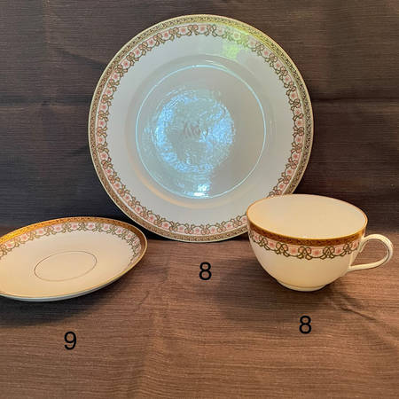 ALT157 Flat Cup & Saucer Set