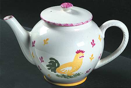 Hens Teapot & Lid
