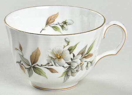Arcadia(Gold Trim) Flat Cup