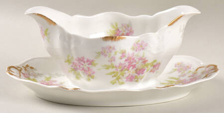 4275 Gravy Boat with Attached Underplate