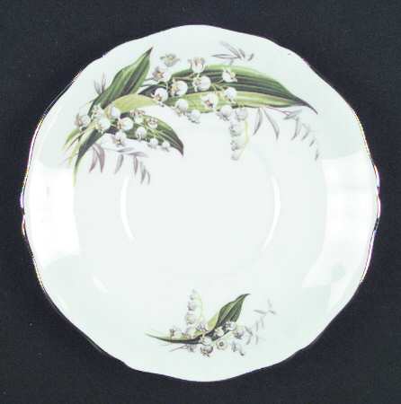 Lily of The Valley Saucer for Cream Soup Bowl
