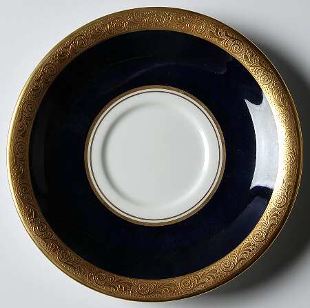 Helene Cobalt (Smooth) Saucer for Cream Soup Bowl
