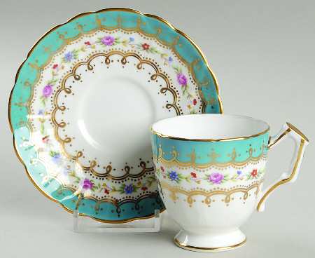 2466 Footed Demitasse Cup & Saucer Set