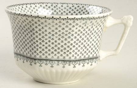 Minuet Black (Older, Wm  Adams Bcskstmp) Flat Cup