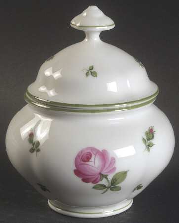 Vienna Rose Sugar Bowl & Lid