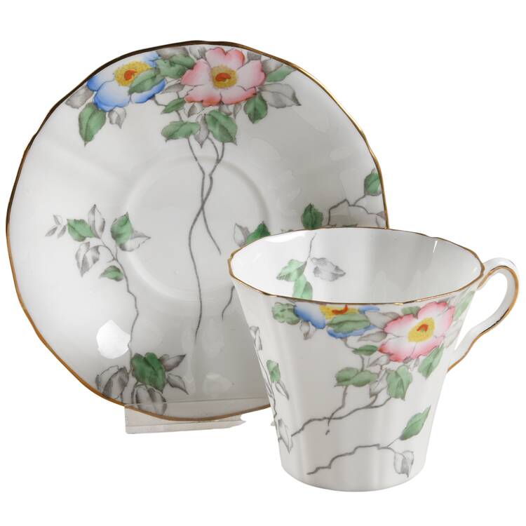 ADD23 Flat Cup & Saucer Set
