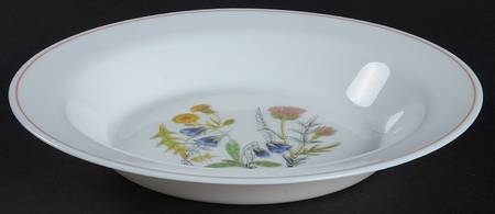 Fleur D'Ete Rim Soup Bowl