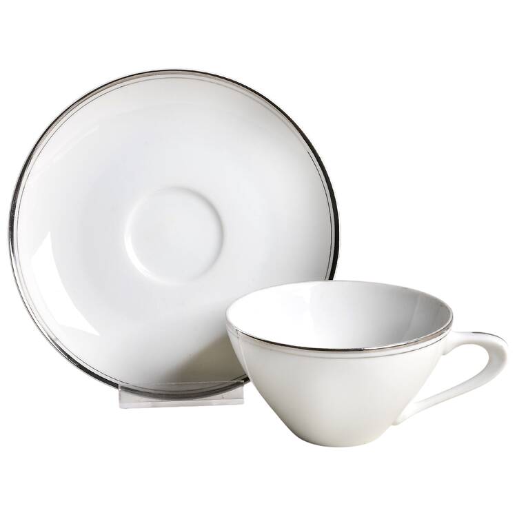 ART18 Flat Cup & Saucer Set