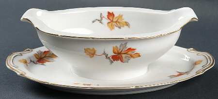 ALA16 Gravy Boat with Attached Underplate